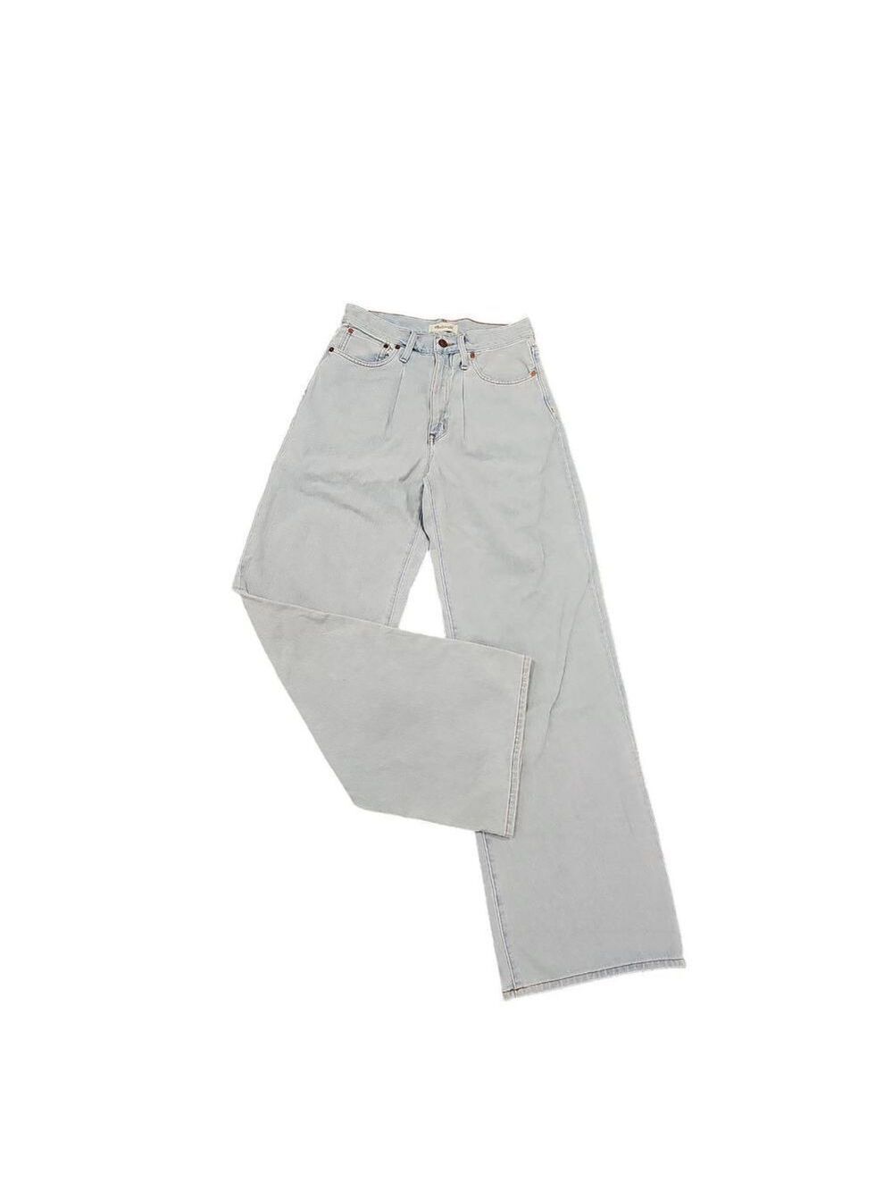 NWOT Madewell Superwide-Leg Jeans in Olcott Wash Sz 27 - Picture 4 of 12